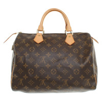 Louis Vuitton Speedy 30 aus Canvas in Braun