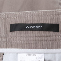 Windsor Pantalon en taupe