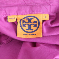 Tory Burch Oberteil aus Baumwolle in Rosa / Pink