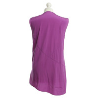 Laurèl Silk blouse in purple