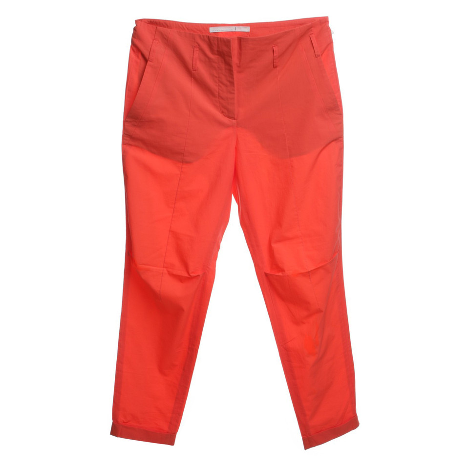 Schumacher trousers in orange