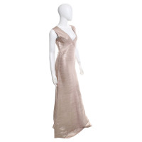 Hervé Léger Evening dress in rose-metallic