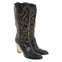Le Silla  boots with semi-precious stones