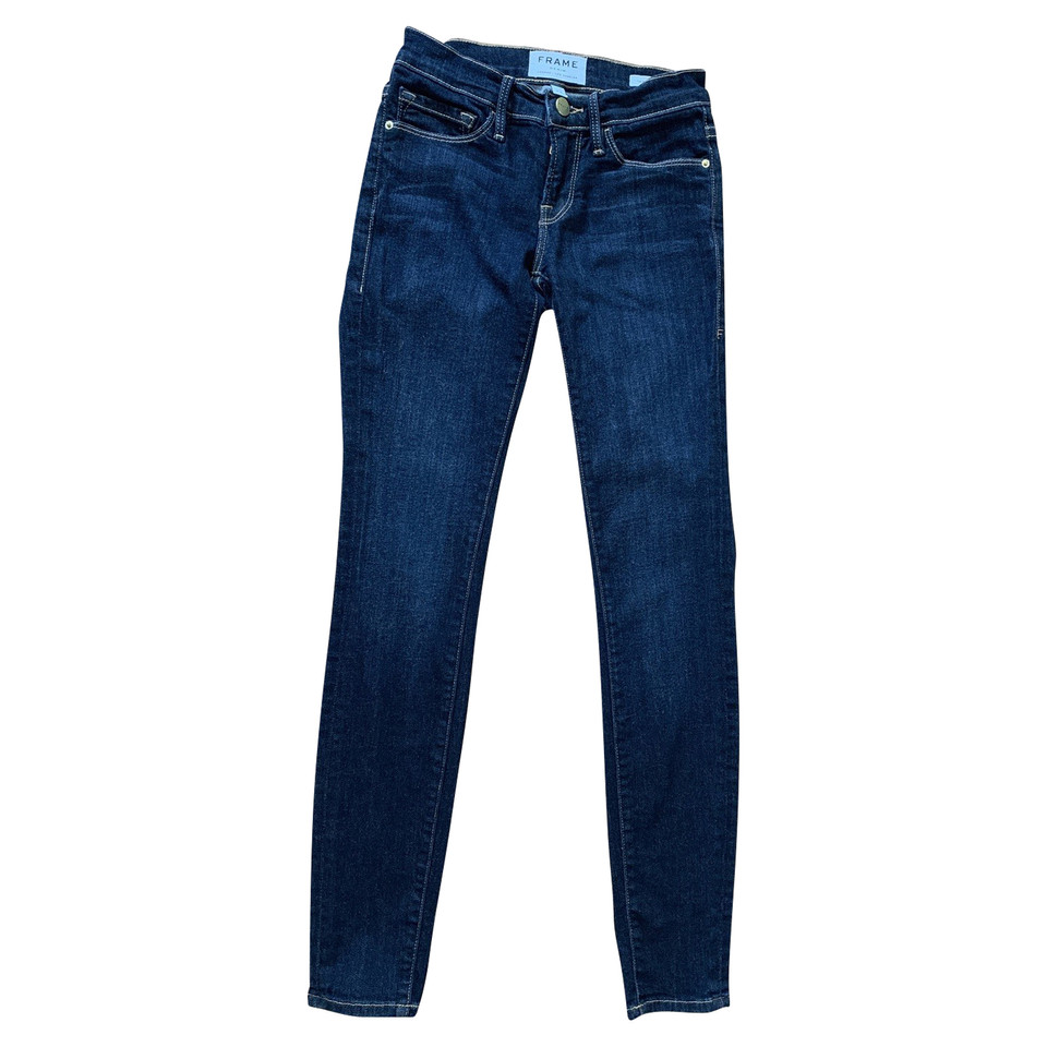 Frame Denim Jeans en Coton en Bleu