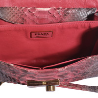 Prada Shoulder bag in python leather