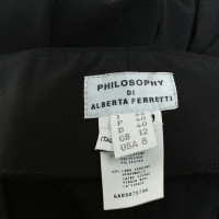 Philosophy Di Alberta Ferretti Trousers in black 