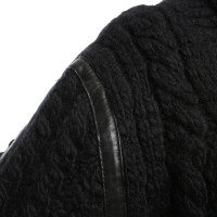 Karl Lagerfeld Strick aus Wolle in Schwarz