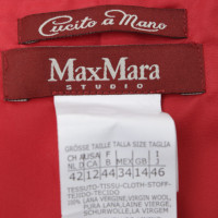 Max Mara Costume en rouge