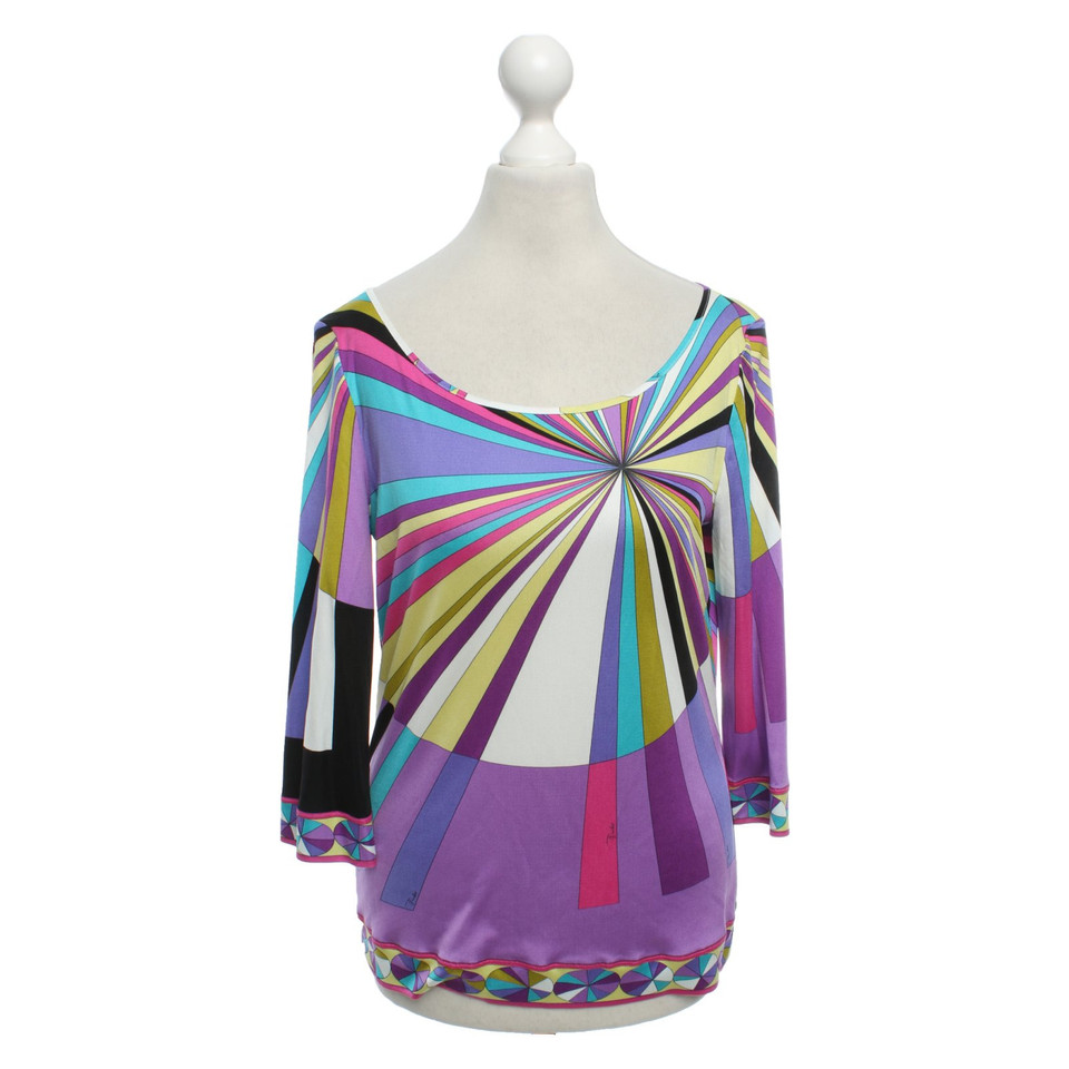 Emilio Pucci Top Silk