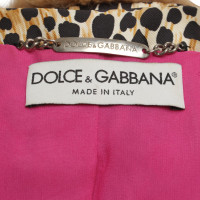 Dolce & Gabbana Jas met bont kraag