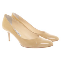 Jimmy Choo Pumps/Peeptoes Patent leather in Nude