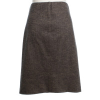 René Lezard Tweed skirt with pattern