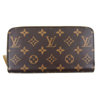 Louis Vuitton Tasje/Portemonnee Canvas in Bruin