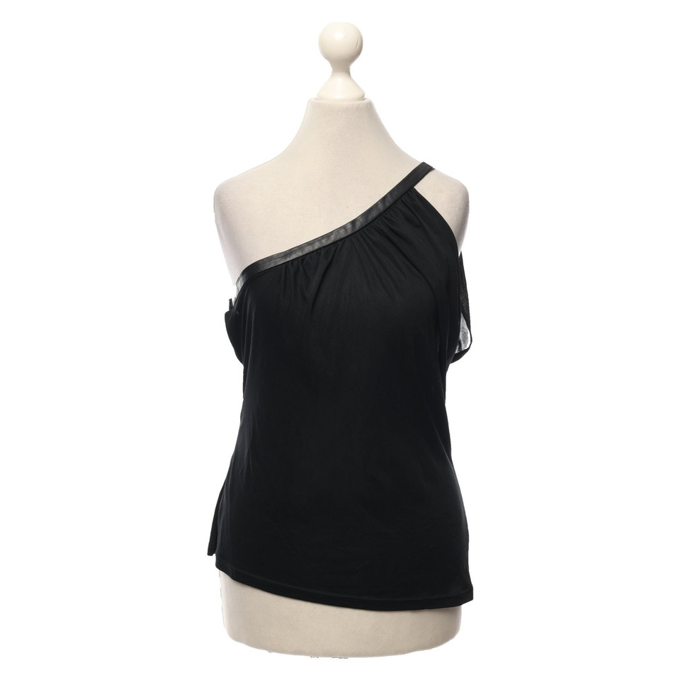 Gianni Versace Top en Jersey en Noir