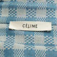 Céline Blouse à motif à carreaux