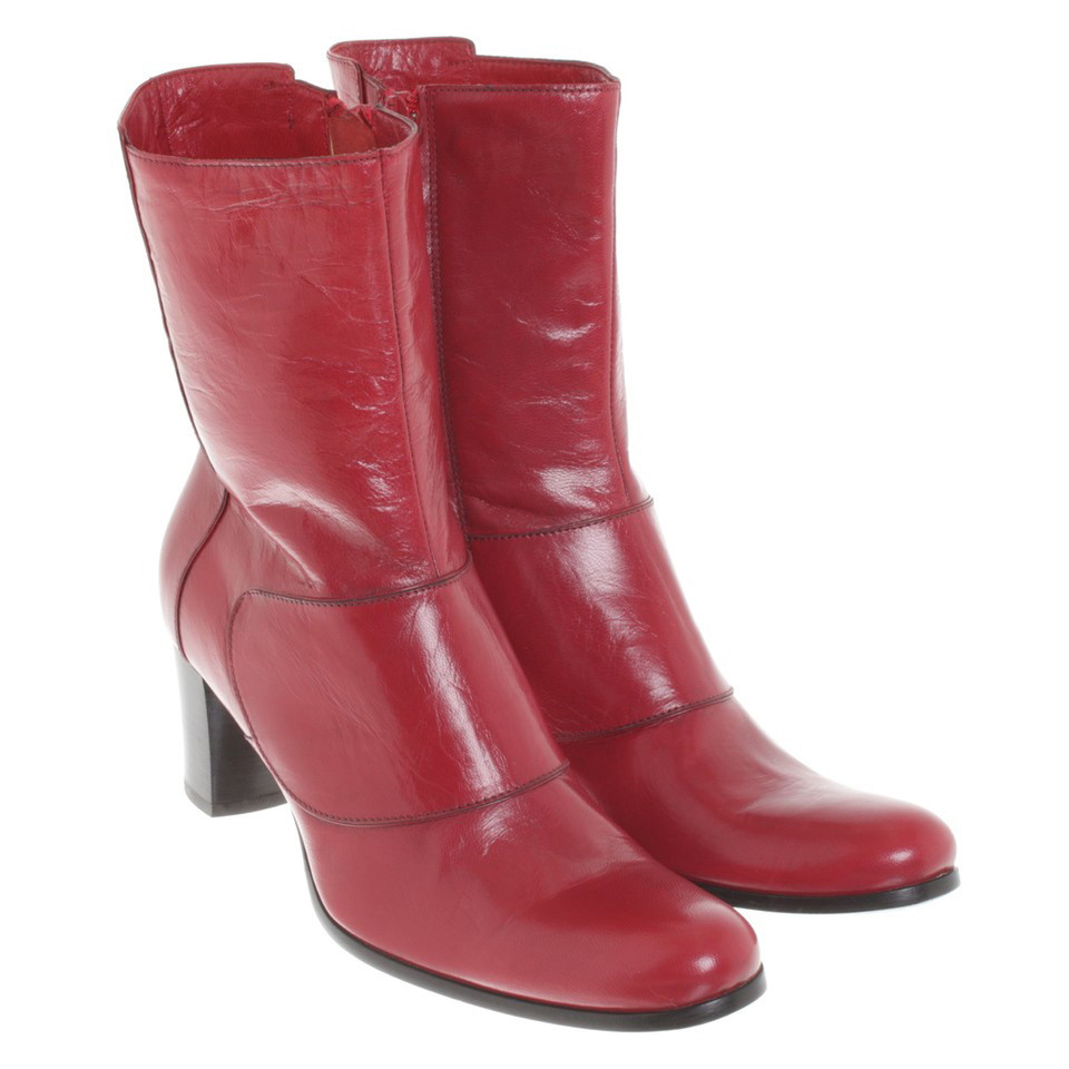 Costume National Ankle boots in red