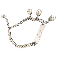 Christian Dior Bracelet avec strass pendentifs