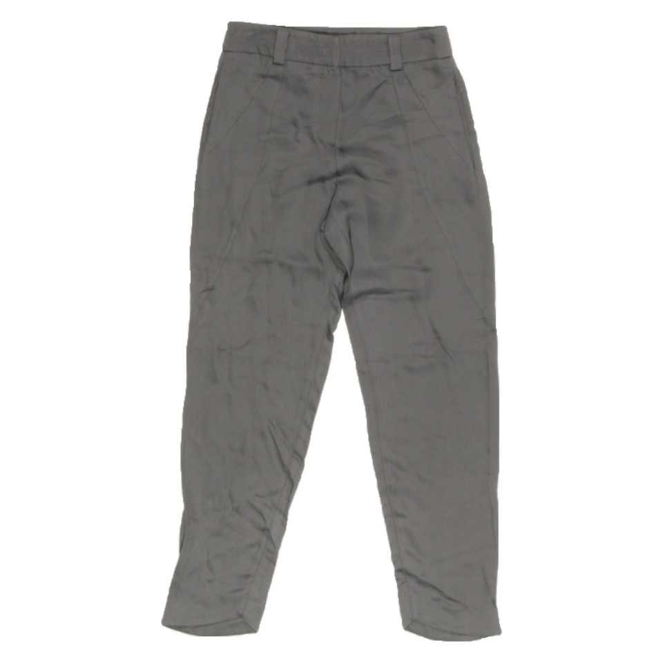 Giorgio Armani Trousers Viscose in Grey