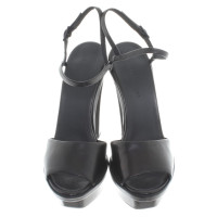Balenciaga Plateau sandals in black