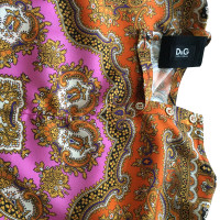 D&G Foulard pattern blouse