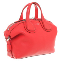 Givenchy Nightingale Micro in Pelle in Rosso