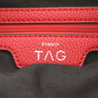 Pinko Handtasche mit Webpelz