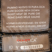 Duvetica Down jacket with fur trim