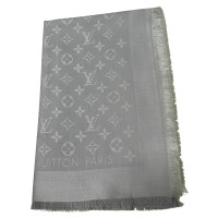 Louis Vuitton Monogram Tuch en Soie en Gris
