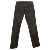 7 For All Mankind Jeans in Olivgrün