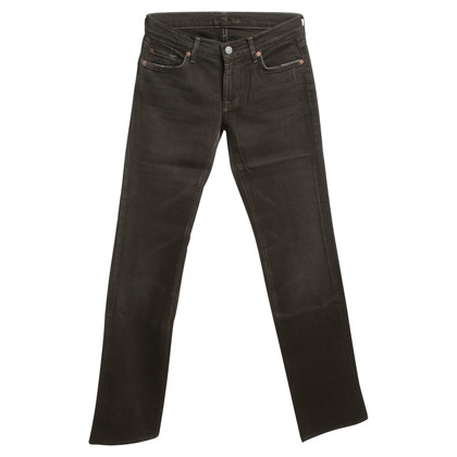 7 For All Mankind Jeans olijfgroen