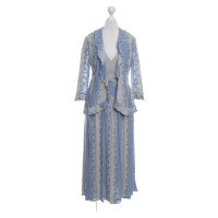 Rena Lange Two-piece dress in blue / white