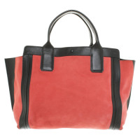 Chloé "Alison Leather Tote" in Rot