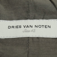 Dries Van Noten giacca di seta fantasia