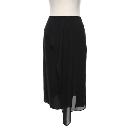 Sport Max Skirt Silk in Black