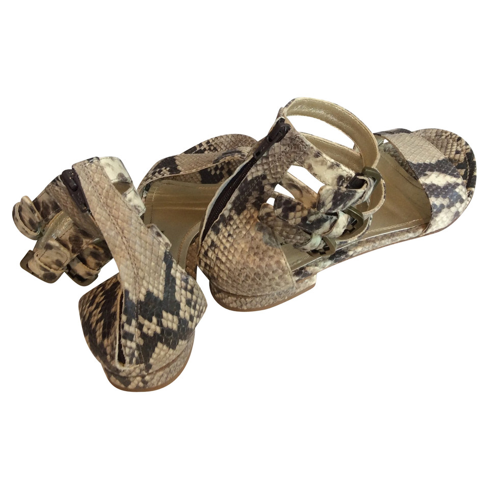 Kennel & Schmenger Sandaletten aus Schlangenleder