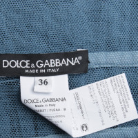 Dolce & Gabbana Robe turquoise