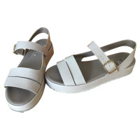 Agl Sandals Patent leather in Nude