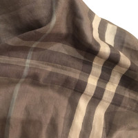 Burberry Scarf/Shawl Silk in Grey