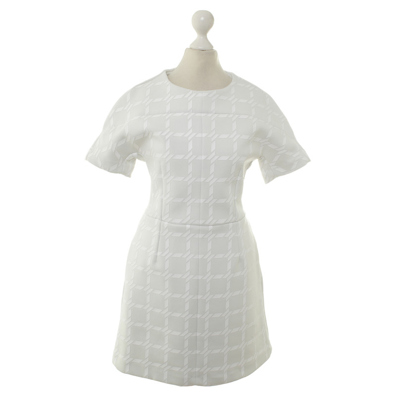 Alexander Wang T-Shirt dress with checked pattern