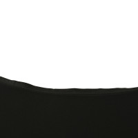 Moschino In vestito nero con balze