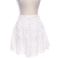 Alice + Olivia Skirt Cotton in Cream