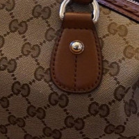 Gucci Canvas Leather Bag