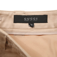 Gucci Paire de Pantalon en Beige