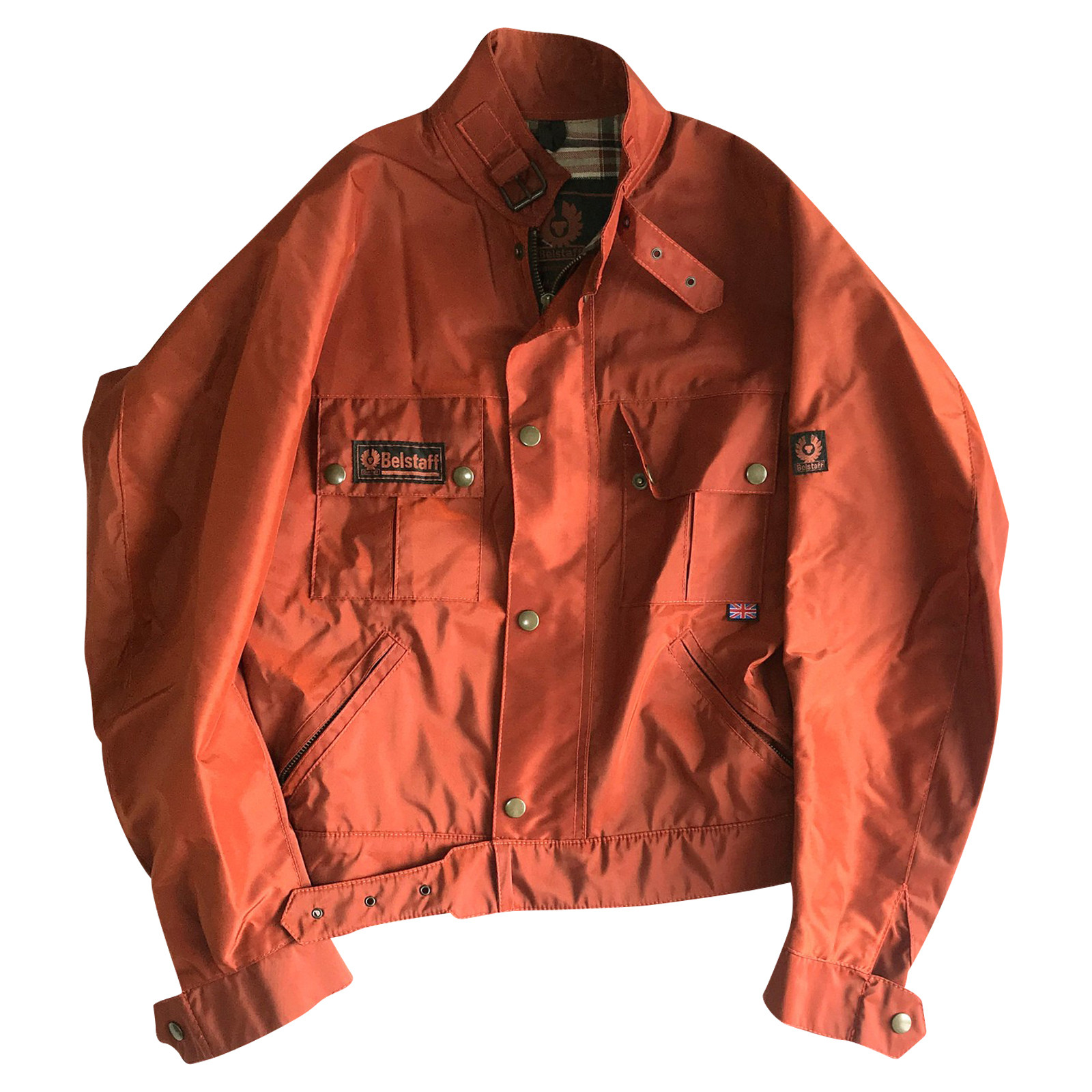 Belstaff Jacket/Coat in Orange - Second Hand Belstaff Jacket/Coat in Orange  buy used for 125€ (4260107)
