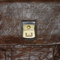 Marc By Marc Jacobs clutch brown leather 