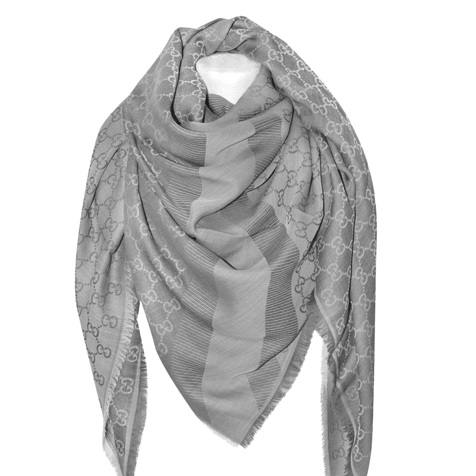 Tålmodighed hjælpemotor ufravigelige Gucci Scarf/Shawl Wool in Grey - Second Hand Gucci Scarf/Shawl Wool in Grey  buy used for 329€ (5843782)