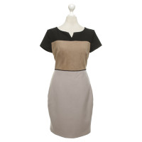 Halston Heritage Dress with leather insert