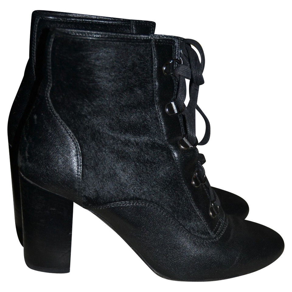Lanvin Ankle boots Leather in Black