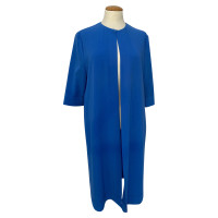 Talbot Runhof Jacke/Mantel aus Wolle in Blau