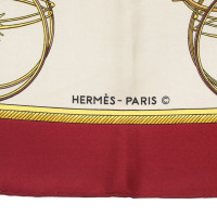 Hermès Silk scarf "Les voitures en transform"